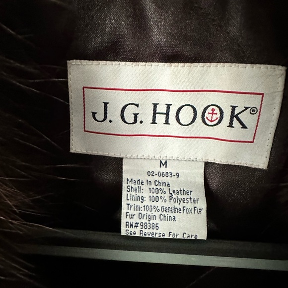 Leather & Fox fur jacket - Picture 4 of 4